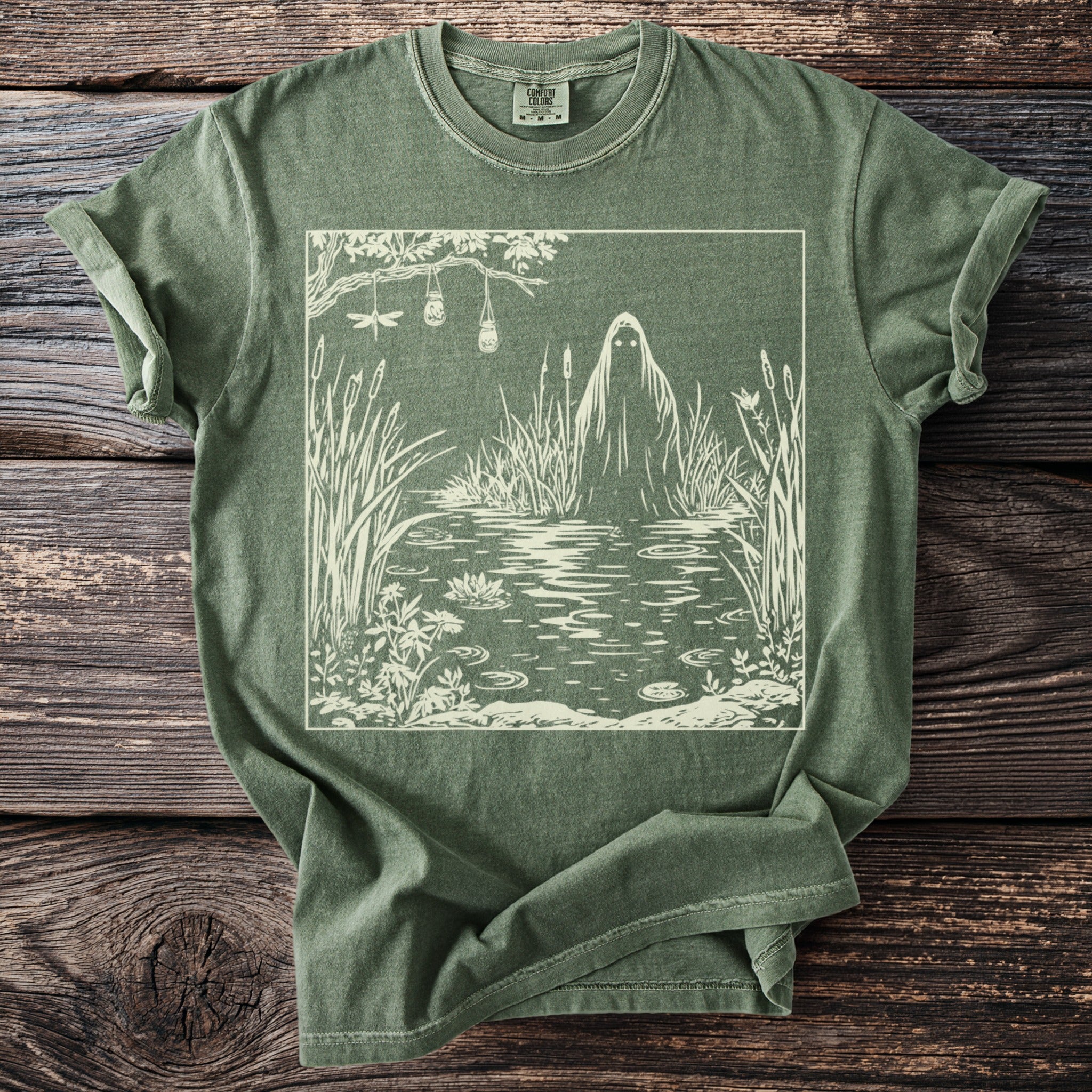 The Marsh Ghost: Reeds at Dusk