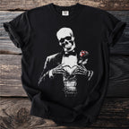 Skeleton Heart Hands: Rose and Tuxedo