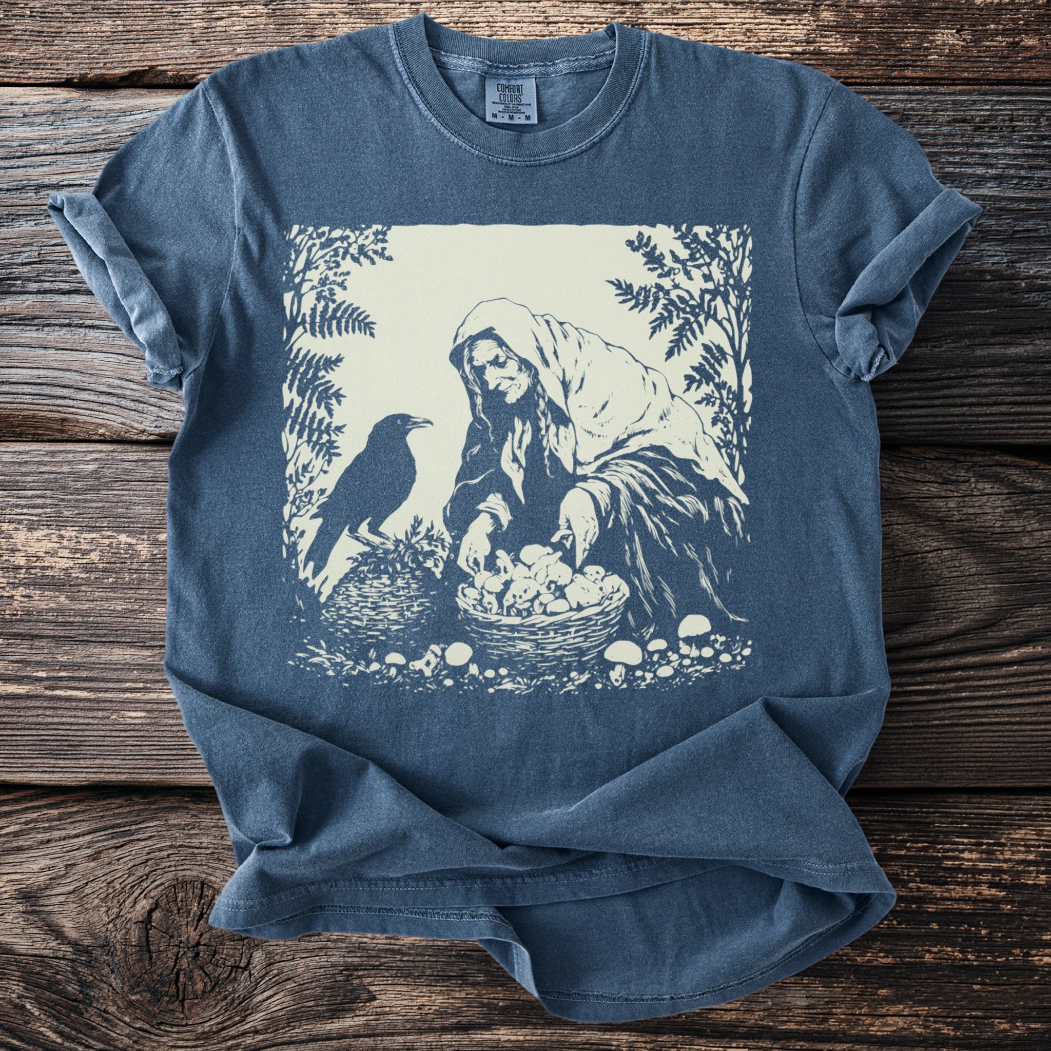 The Mushroom Forager: Raven at the Basket