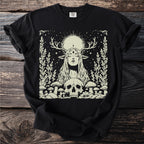 The Antlered Sibyl: Skull and Toadstools