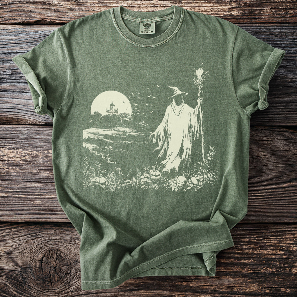 The Hilltop Ghost: Flame and Pumpkin