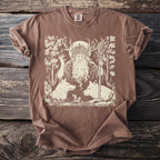 The Horned God: Oak Crown and Wolves