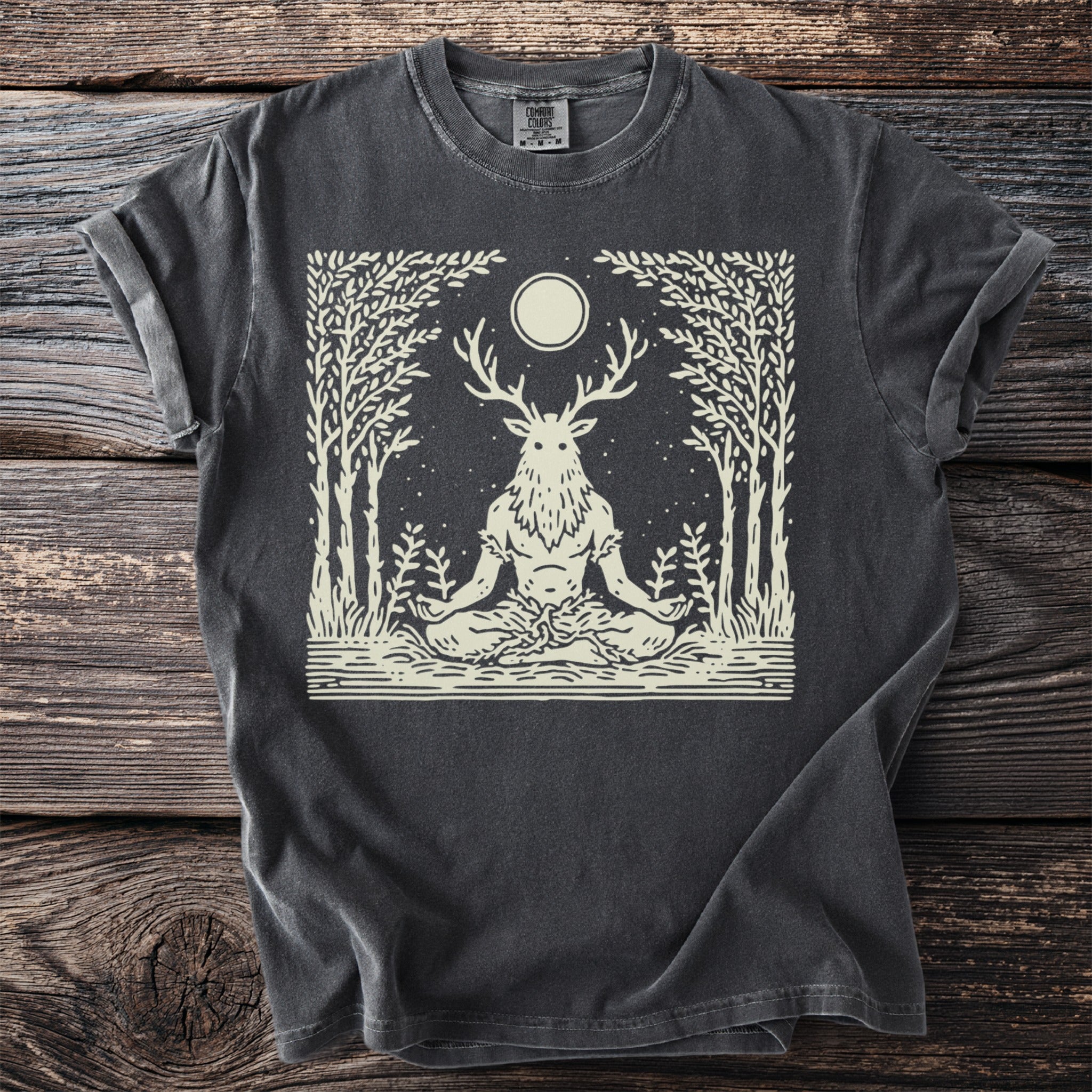 The Stag Ascetic: Lotus in the Grove