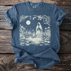 The Marsh Ghost: Kneeling by the Water