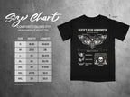 Comfort Colors 1717 garment size chart in inches.