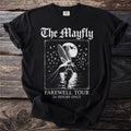 The Mayfly Farewell Tour 24 Hours Only black t-shirt.