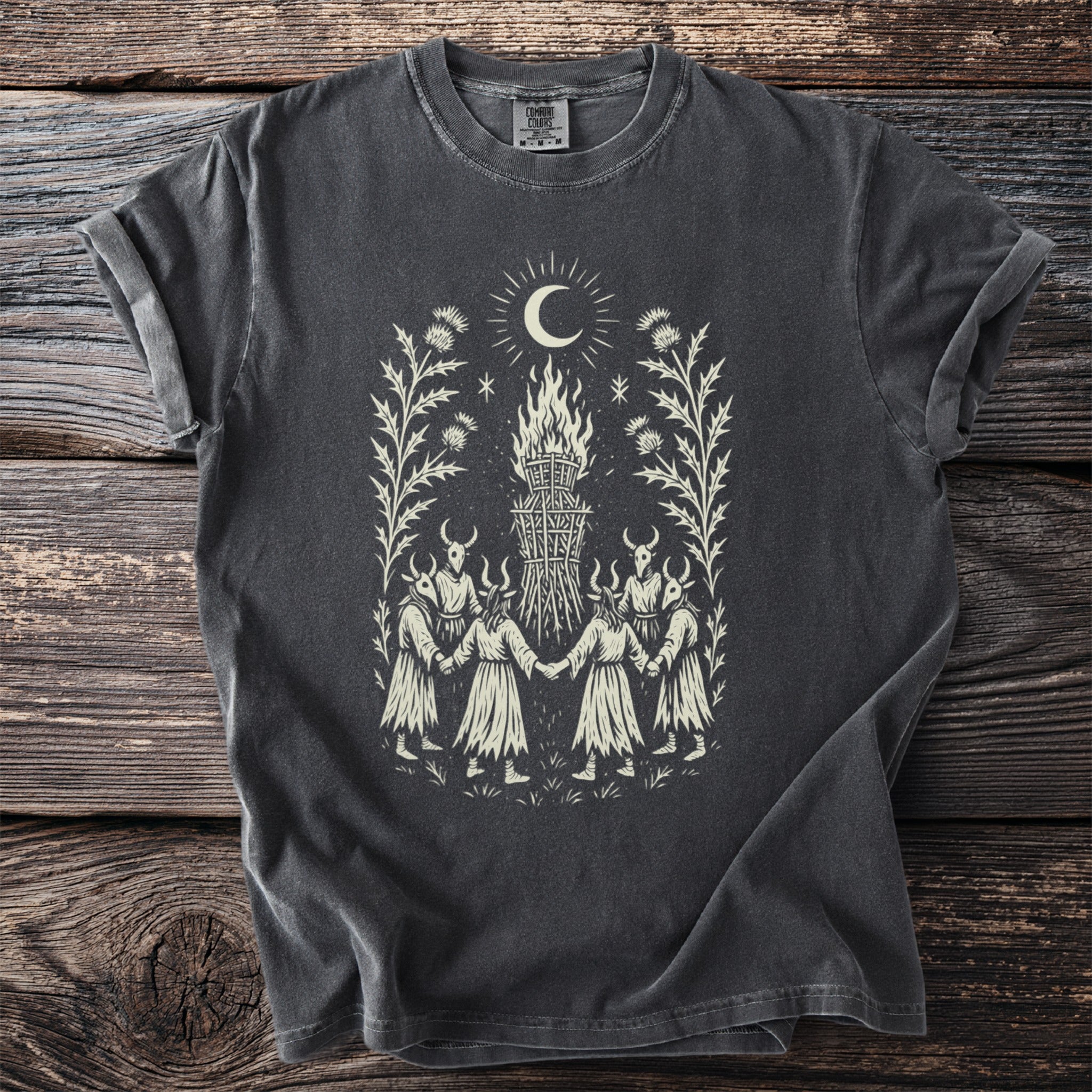 The Wicker Effigy: Moonlit Pyre