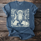 The Horned God: Oak Crown and Wolves