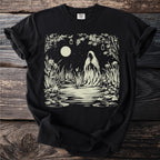 The Marsh Ghost: Kneeling by the Water