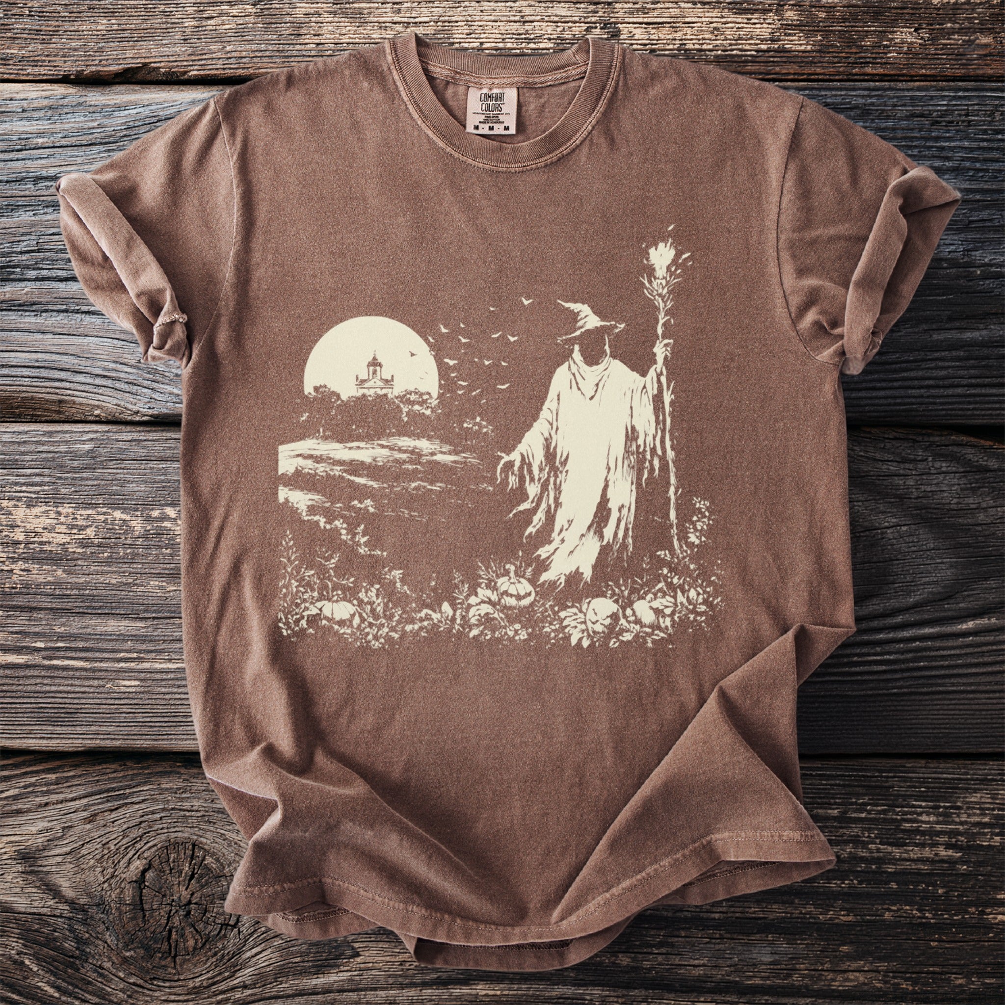 The Hilltop Ghost: Flame and Pumpkin