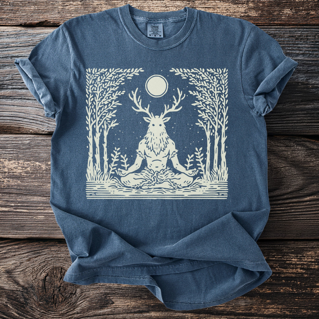 The Stag Ascetic: Lotus in the Grove