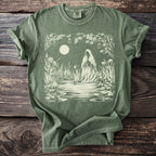 The Marsh Ghost: Kneeling by the Water