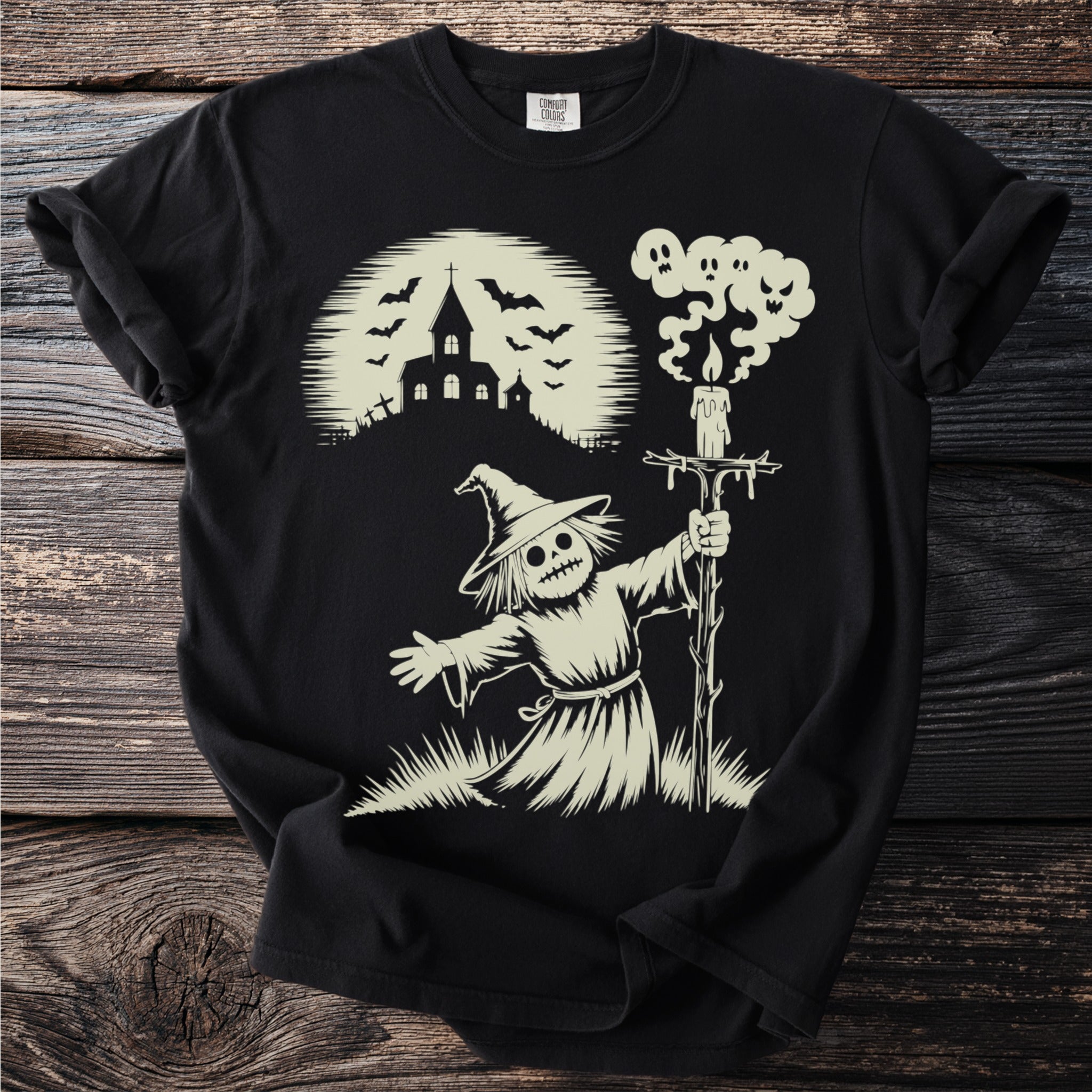 Scarecrow Vigil: Candle and Ghosts