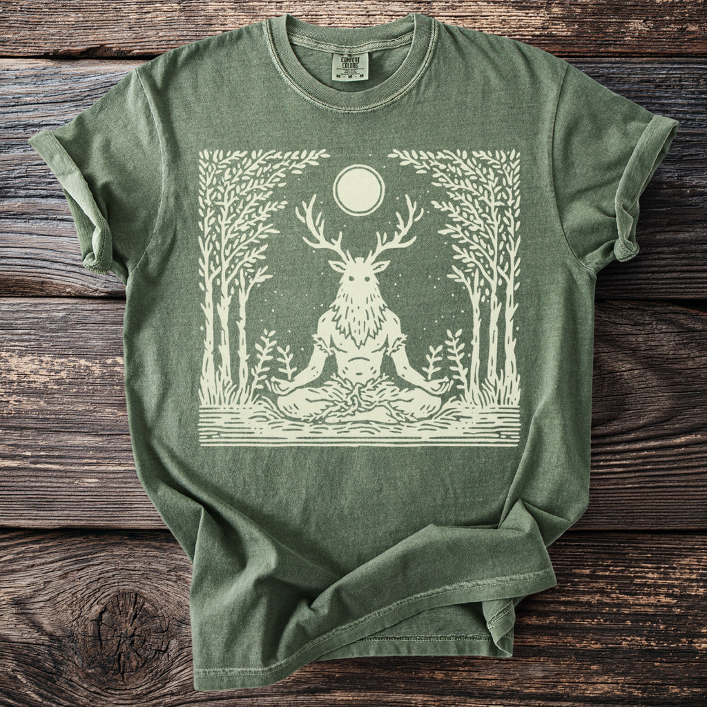 The Stag Ascetic: Lotus in the Grove