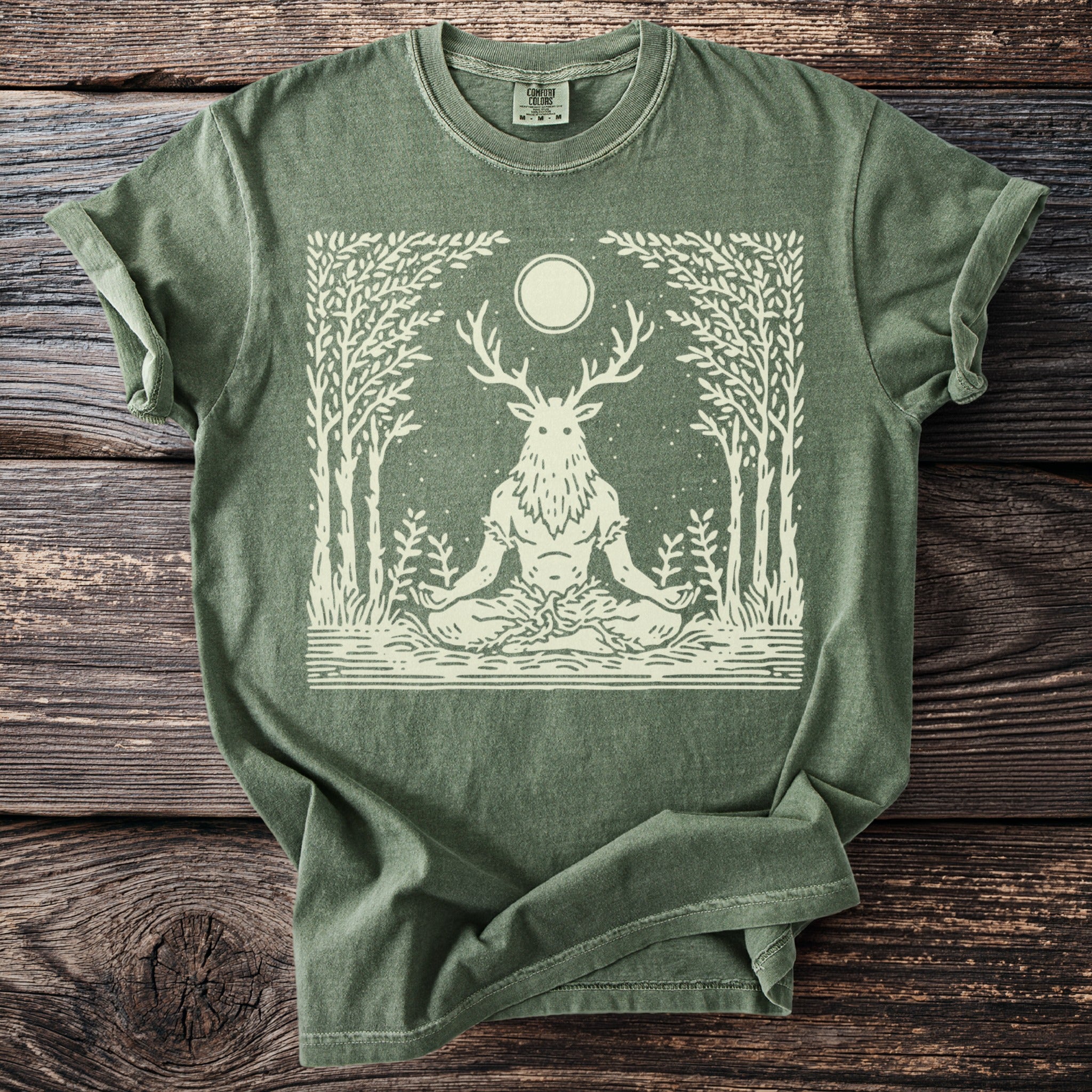 The Stag Ascetic: Lotus in the Grove