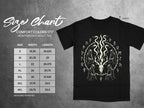 Runic Circle: Goat Skull and Serpents