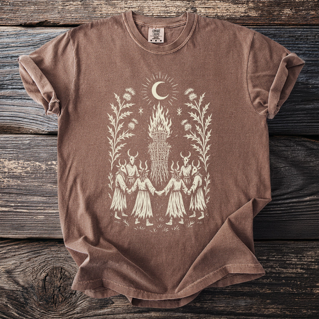 The Wicker Effigy: Moonlit Pyre