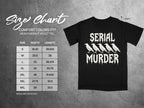 Size chart for Comfort Colors 1717 heavyweight adult tee with measurements in inches.
