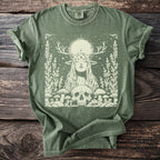The Antlered Sibyl: Skull and Toadstools