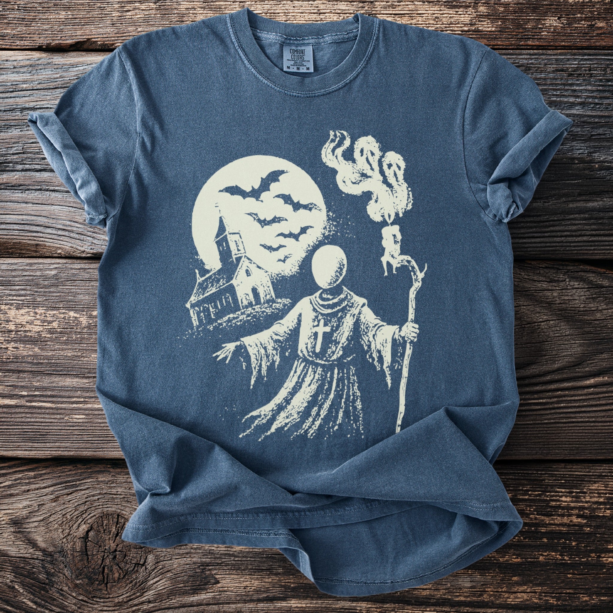 The Faceless Preacher: Moon and Bats