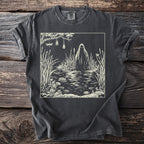 The Marsh Ghost: Reeds at Dusk