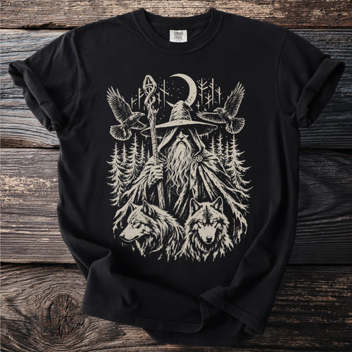 Black t-shirt with