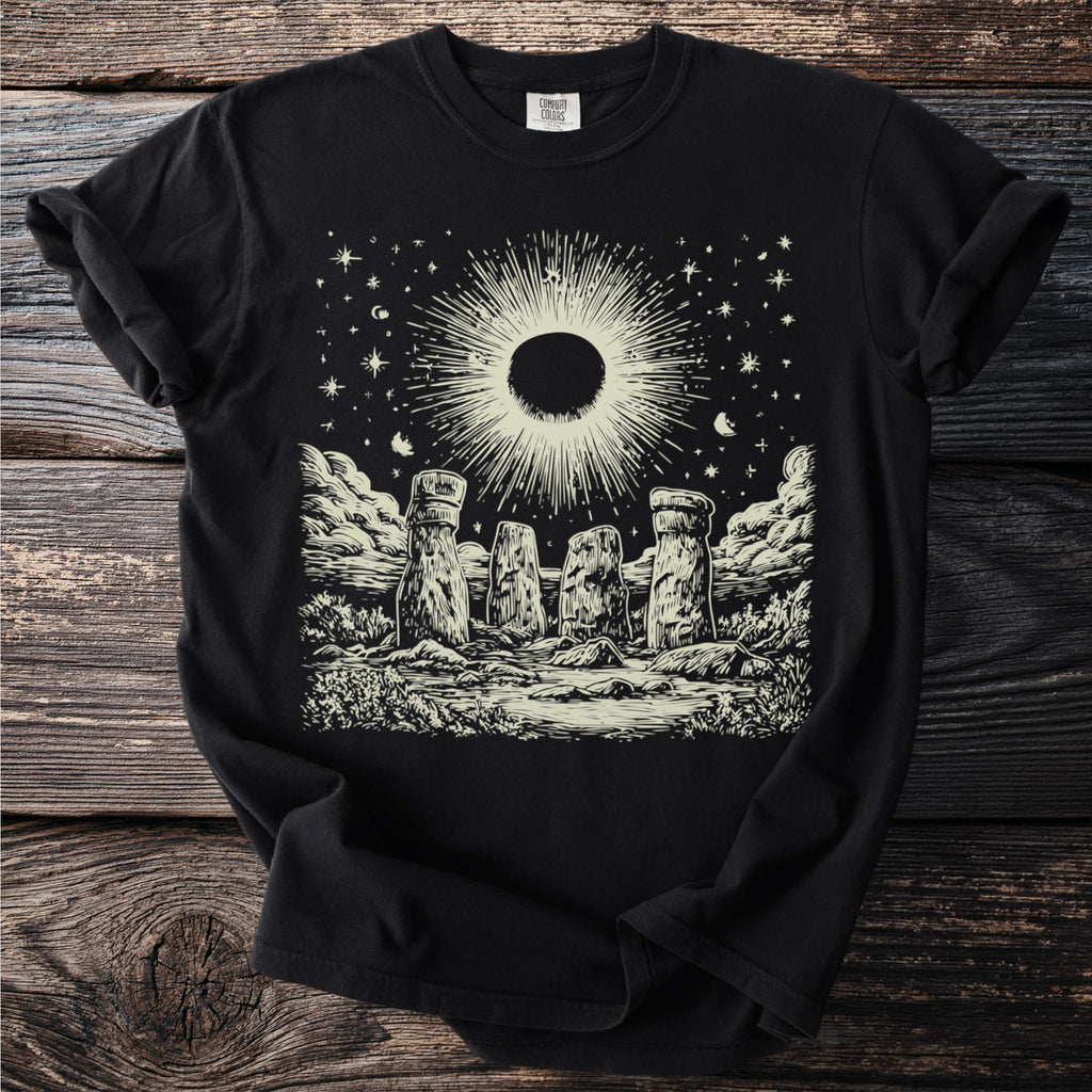 Stonehenge: Eclipse Over the Sarsens
