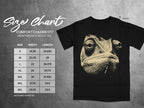 Comfort Colors 1717 heavyweight adult tee size chart showing dimensions in inches.