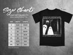 Comfort Colors 1717 garment size chart in inches.