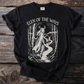 Black t-shirt with "Elen of the Ways" text and forest scene with deer.