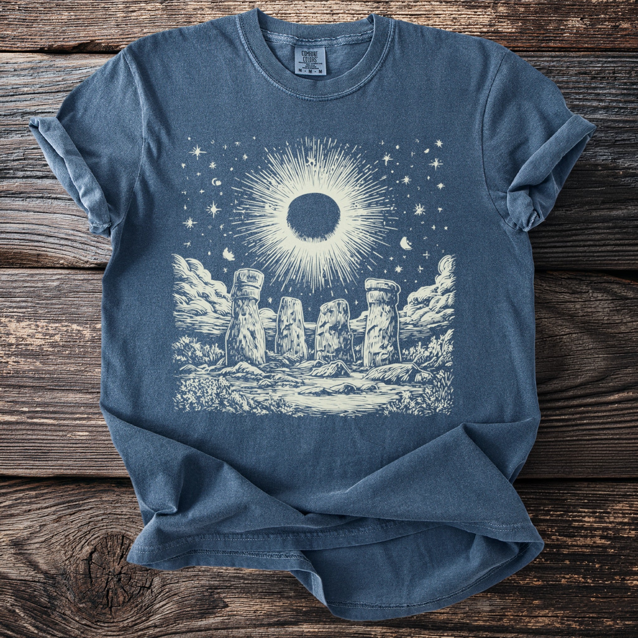 Stonehenge: Eclipse Over the Sarsens