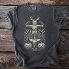 The Antlered Scarecrow: Crows and Pumpkins
